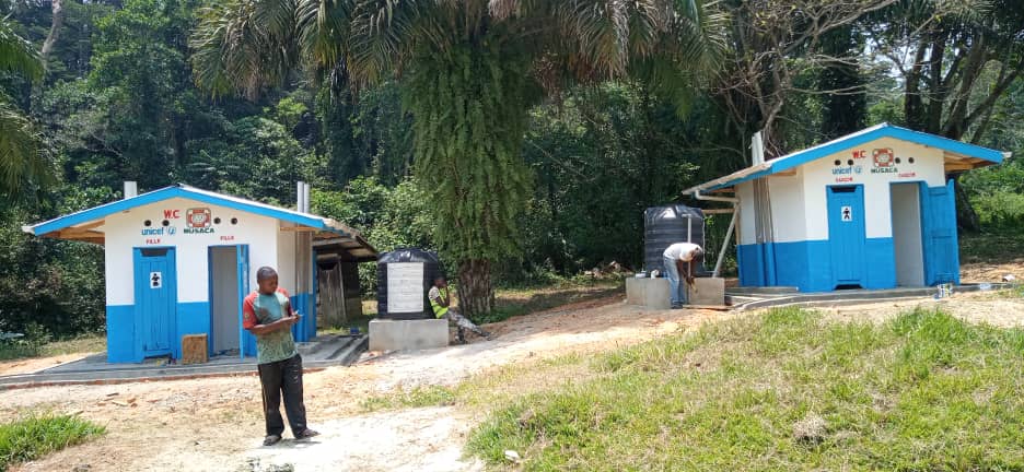 UNICEF-MUSACA DANS L'AMELIORATION D'ACCES WASH DANS LES ZONES DE SANTE DE KOMANDA ET MANDIMA